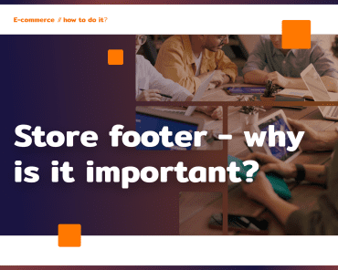 Online store footer – why is it important?