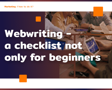 Webwriting – a checklist not only for beginne ...