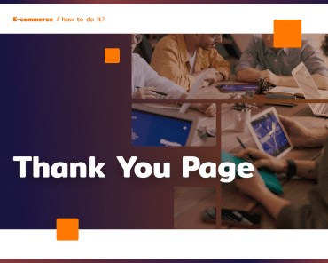 Thank You Page in the online store