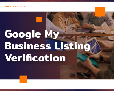 Google My Business Card Verification