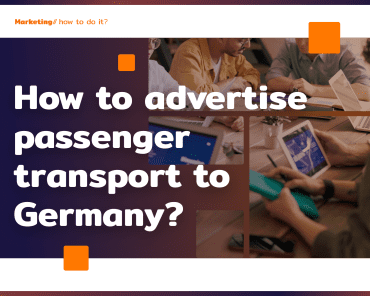 How to advertise passenger transportation to German ...