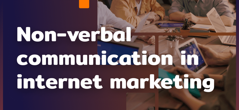 Non-verbal communication in online marketing