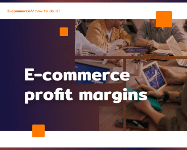 What should be the margin in e-commerce?