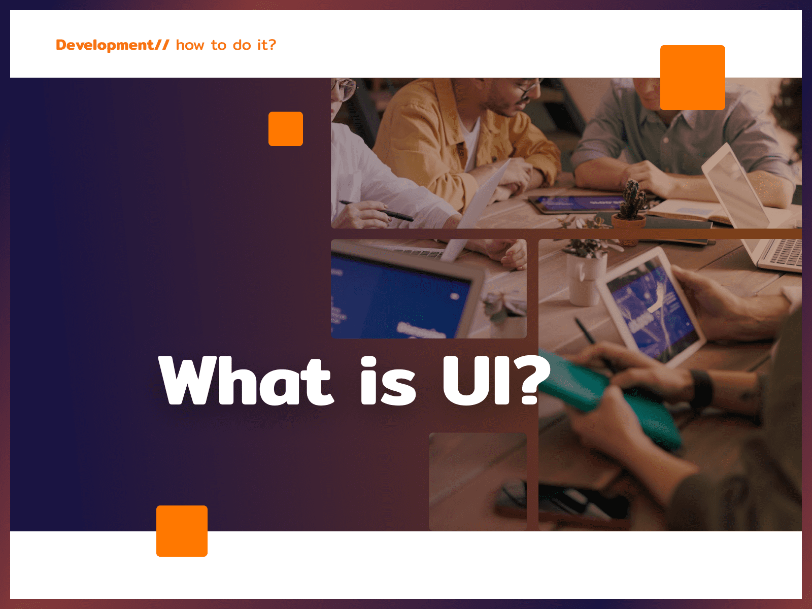 What is the UI? - Zielinski Jerzy