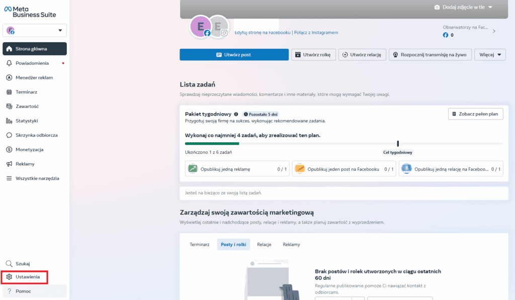 Jak dodać dostępy do fanpage na Facebooku 7