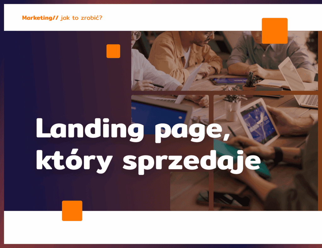landing page który sprzedaje