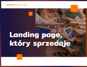 landing page który sprzedaje